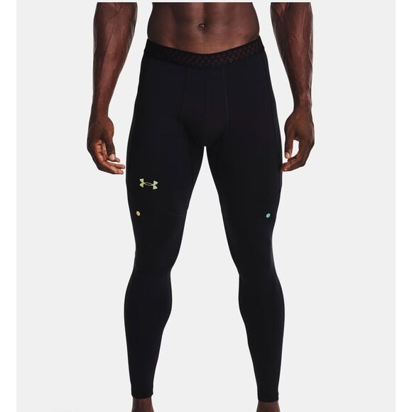 Under Armour UA RUSH SmartForm Men's Leggings Black Small NWT 1370315-001 - Picture 10 of 10
